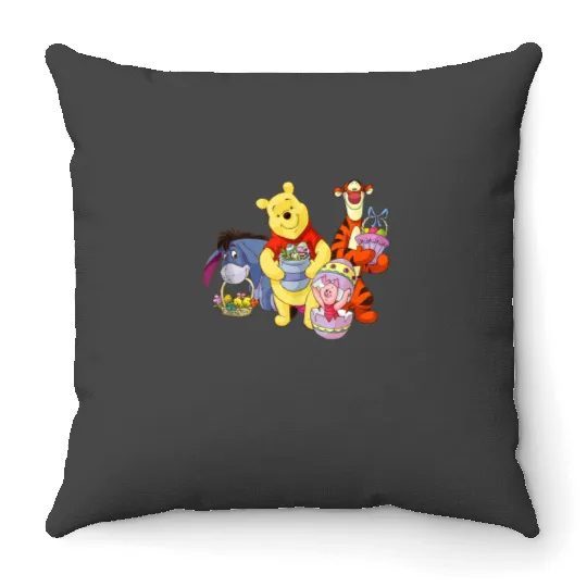 Disney Easter Winnie The Pooh Throw Pillows