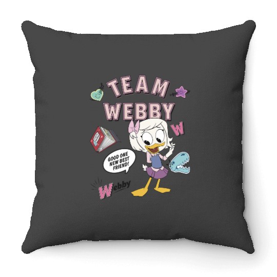 Disney DuckTales Team Web Throw Pillows