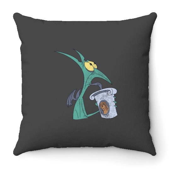 Disney Hercules I Am Panic Distressed Big Chest Portrait Throw Pillows