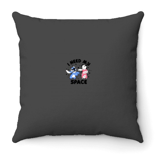 Disney Lilo Stitch I Need My Space 6916 Throw Pillows