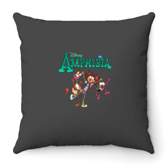 Disney Channel Amphibia Throw Pillows
