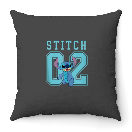 Disney Lilo and Stitch 02 Collegiate Throw Pillows