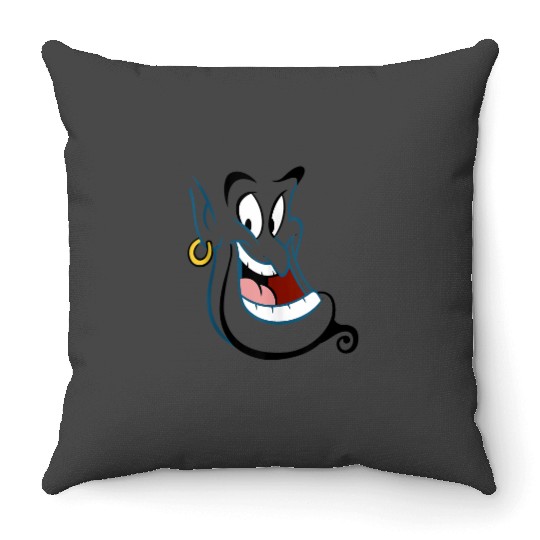 Disney Aladdin Genie Face Throw Pillows