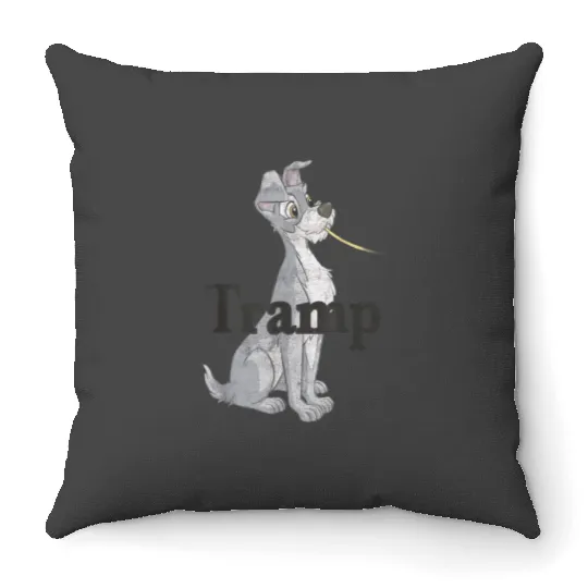 Disneyss Lady And The Tramp Spaghetti Tramp Couples Throw Pillows