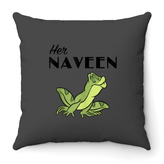 Disneyss The Princess And The Frog Her Naveen Couples Throw Pillows