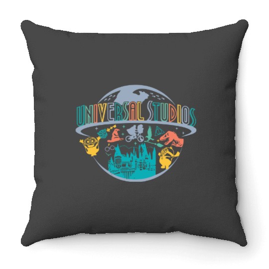 Universal Studios Throw Pillows, Universal Orlando Throw Pillows, Vintage Universal Throw Pillows, Universal Trip 2023, Universal Studios 2023 Throw Pillows, Disney Throw Pillows