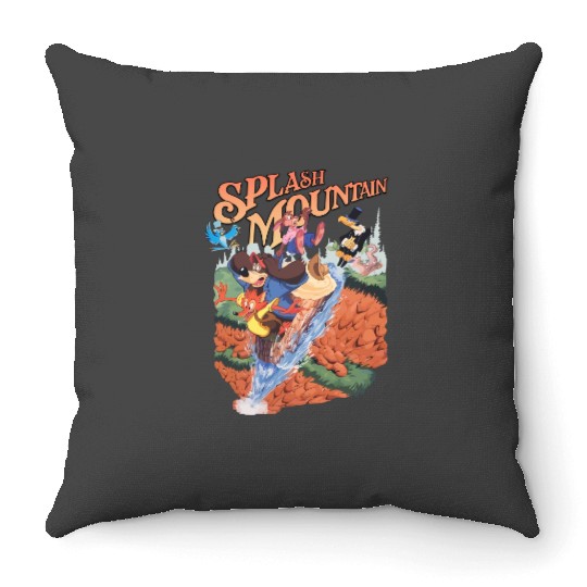 Disneyland Splash Mountain Throw Pillows