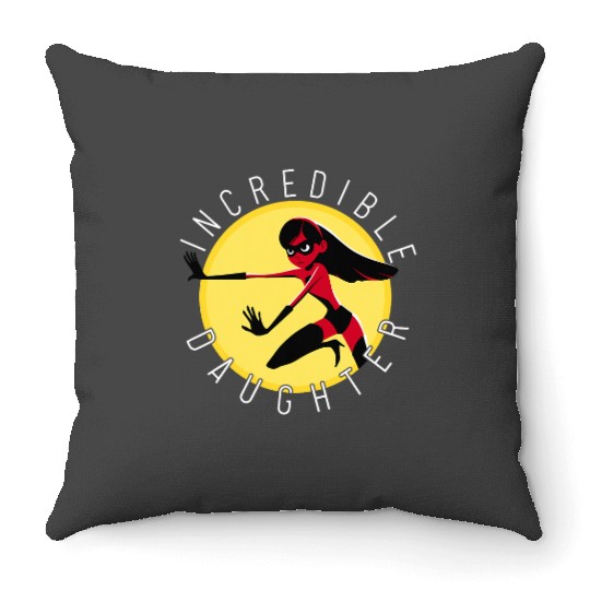 Disney Pixars The Incredibles Violet Incredible Daughter Throw Pillows
