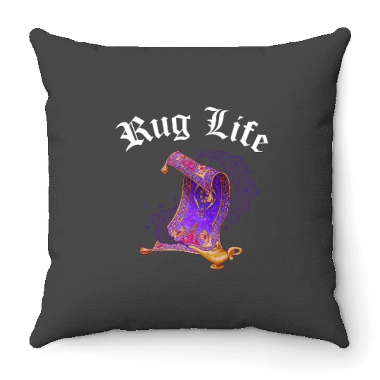 Disney Aladdin Rug Life Graphic Throw Pillows