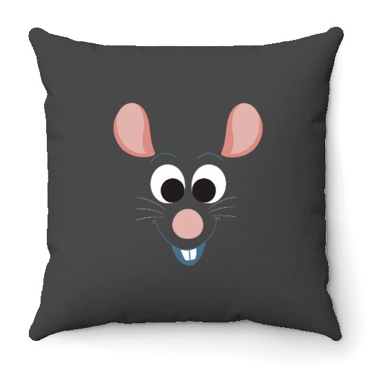 Disney Pixars Ratatouille Remy Character Face Throw Pillows