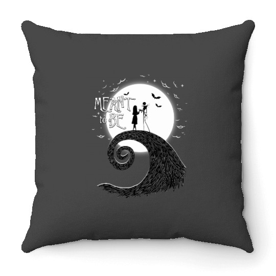 Disney The Nightmare Before Christmas Jack And Sally Pullover Throw Pillows