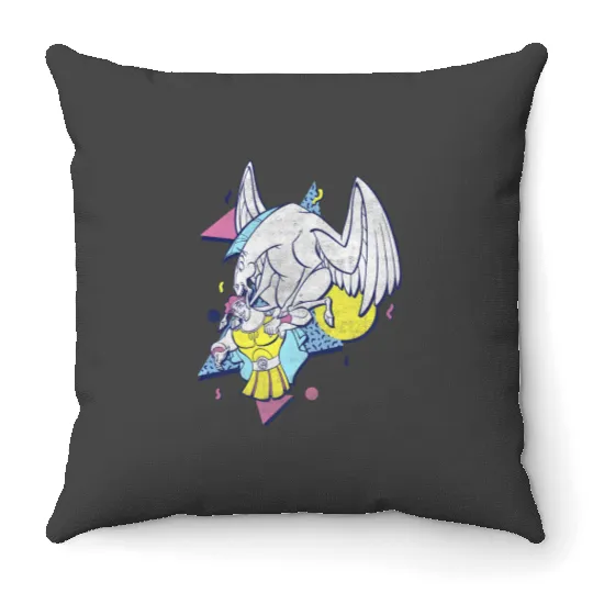 Disney Hercules 90's Art Graphic Throw Pillows