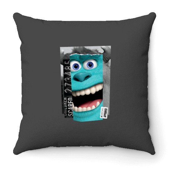 Disney and Pixars Monsters Inc. Sulley Top Scarer Throw Pillows