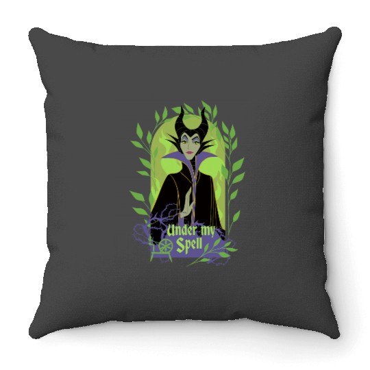 Disney Villains Sleeping Beauty Maleficent Under My Spell Throw Pillows