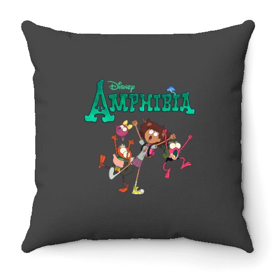 Disney Channel Amphibia Throw Pillows