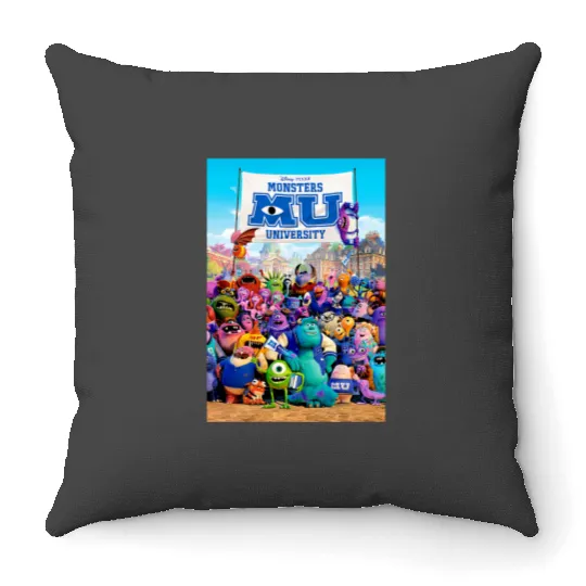 Disney Pixars Monsters University Throw Pillows