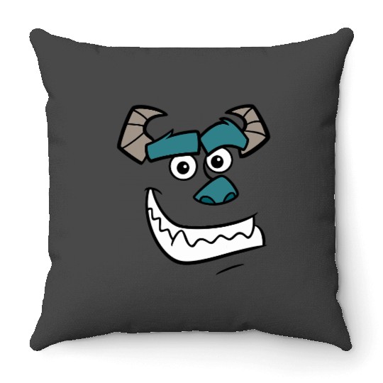 Disney Pixars Monsters Inc. Halloween Sulley Face Costume Throw Pillows