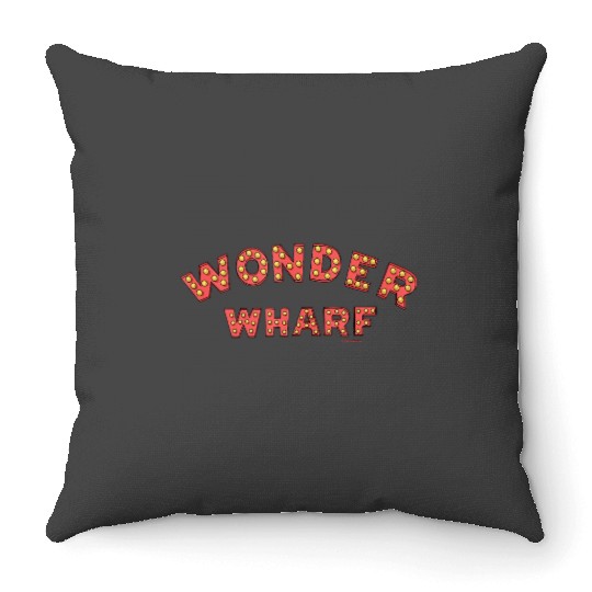 The Bobs Burgers Movie Wonder Wharf Throw Pillows