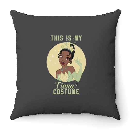 Disney Princess This is My Tiana Costume Throw Pillows