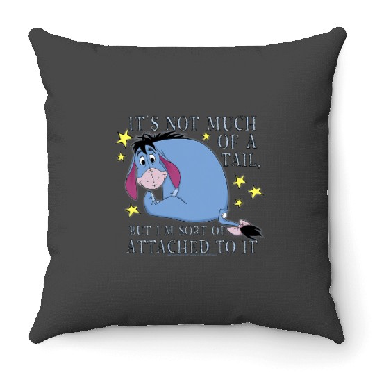 Disney Winnie The Pooh Eeyore Not Much Of A Tail V2 Throw Pillows