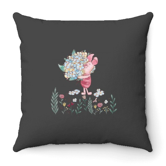 Disney Piglet with Love Throw Pillows