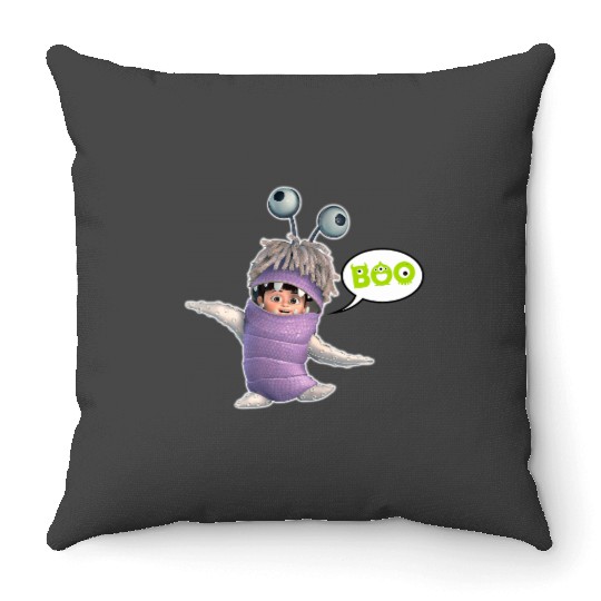 Disney Pixars Monsters Inc. Boo Costume Dancing Graphic Throw Pillows