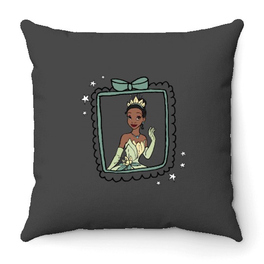 Disney The Princess and the Frog Tiana Portrait Throw Pillows