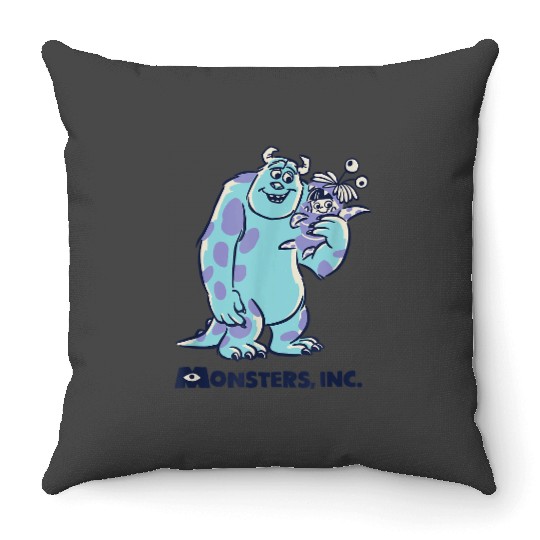 Disney Pixarss Monsters Inc. Sulley and Boo Smiles Throw Pillows