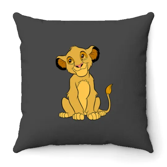 Disney Lion King Simba Cosplay Throw Pillows