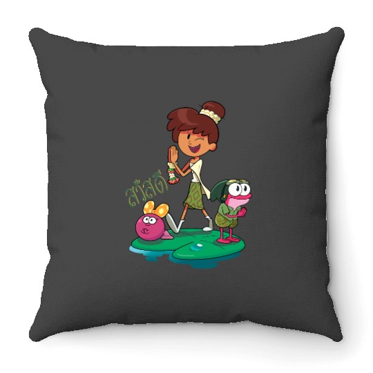 Disney Channel Amphibia Exclusive Throw Pillows