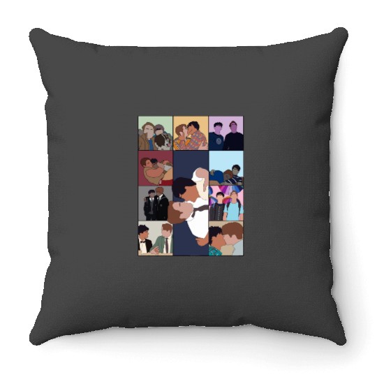 the Heartstopper Eras Tour Throw Pillows