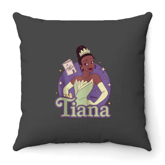 Disney Princess Tiana Zip Throw Pillows
