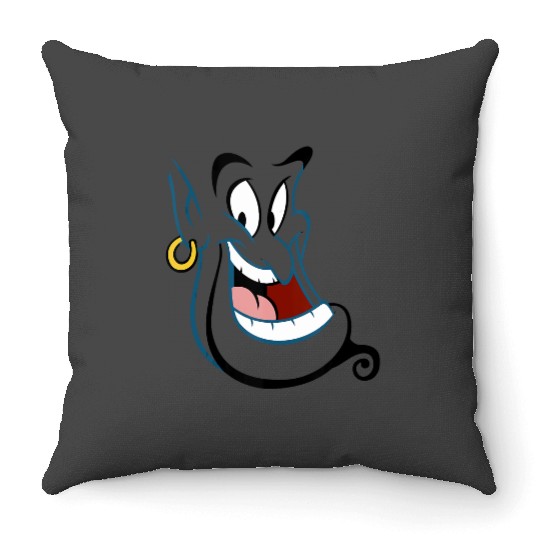 Disney Aladdin Genie Face Tank Top Throw Pillows