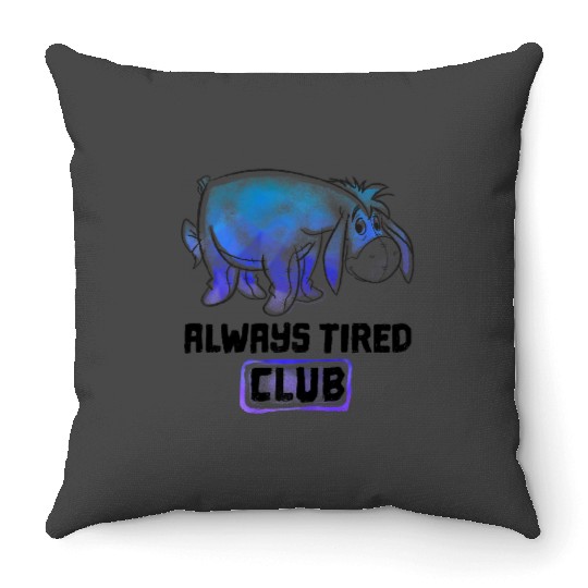 Disney Winnie The Pooh Eeyore Always Tired Club Premium Throw Pillows