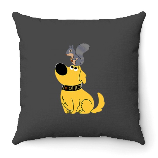 Disney and Pixars Dug Days Squirrel Throw Pillows