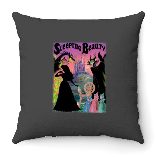 Disney Sleeping Beauty Aurora Maleficent Throw Pillows