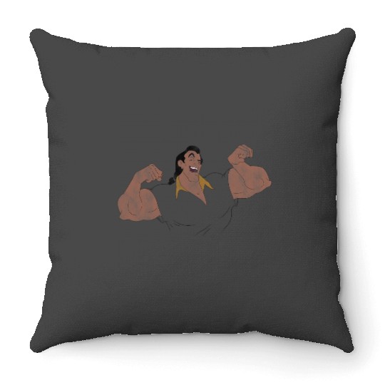 Disney Beauty And The Beast Gaston Portrait Throw Pillows