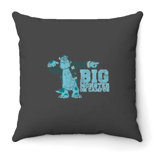 Disney Monsters University Sulley Graphic Throw Pillows