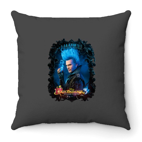 Disney Channel Descendants 3 Hades Throw Pillows