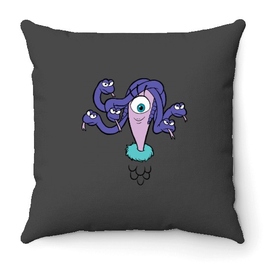 Disney and Pixars Monsters Inc. Celia Big Face Costume Throw Pillows