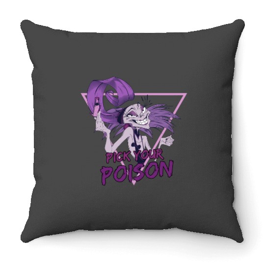 Disney Villains Yzma Pick Your Poison Portrait Throw Pillows