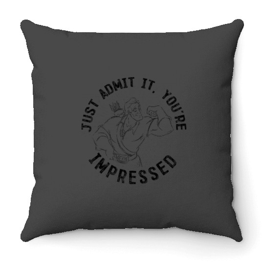 Disney Beauty The Beast Gaston Impressive Graphic Throw Pillows