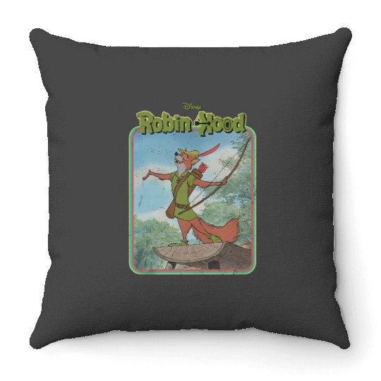 Disney Robin Hood Retro Tank Top Throw Pillows