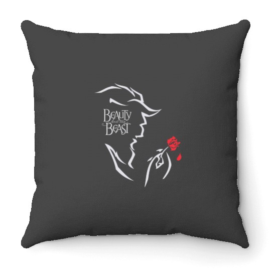 Disneys Beauty And The Beast t Throw Pillows