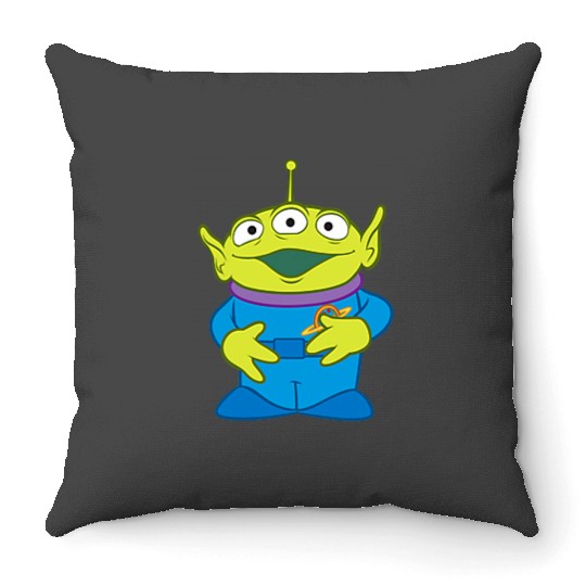 Disney Pixarss Toy Story Pizza Planetss Alien Pocket Throw Pillows