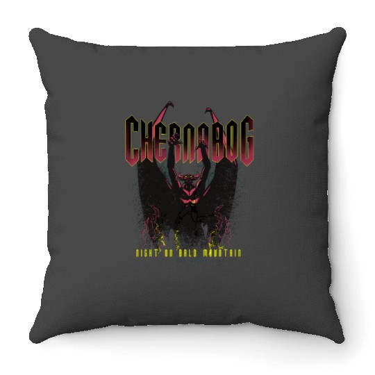 Disney Villains Chernabog Portrait Throw Pillows