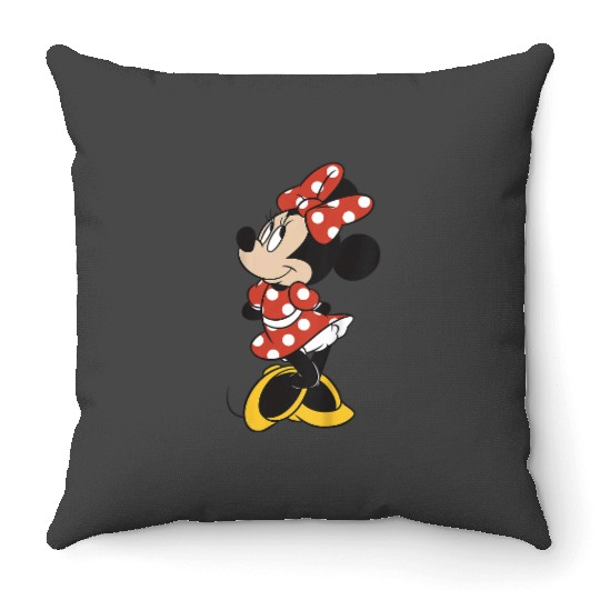 Kids Disney Mickey And Friends Minnie Pretty Face Toddler Youth Throw Pillows