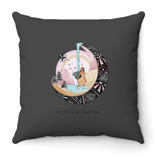 Disney Pocahontas Let The Wind Guide You Tank Top Throw Pillows