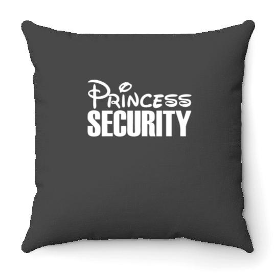 Disney Princess Security, Disney Throw Pillows, Disney Dad Throw Pillows