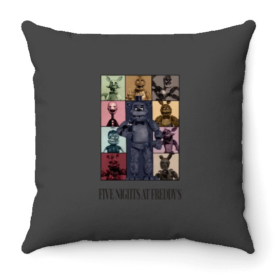 Five Nights At Freddys Eras Tour Essential Throw Pillows
